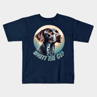 wyatt the gsp Kids T-Shirt